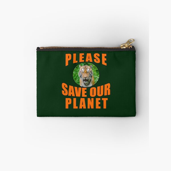 Item preview, Tigers Please Save Our Planet designed and sold by LoveAndDefiance.