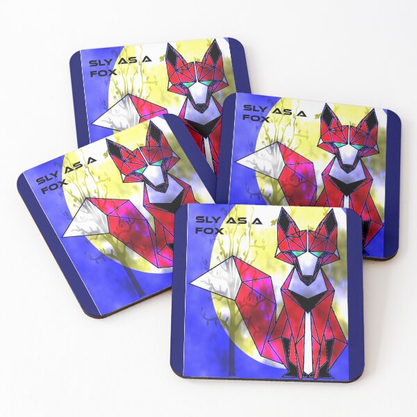 Item preview, Geometrical Fox: Sly Like A Fox designed and sold by mturns57.