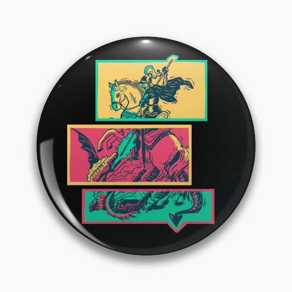 Item preview, Saint George vs the Dragon designed and sold by ramonparaiba.