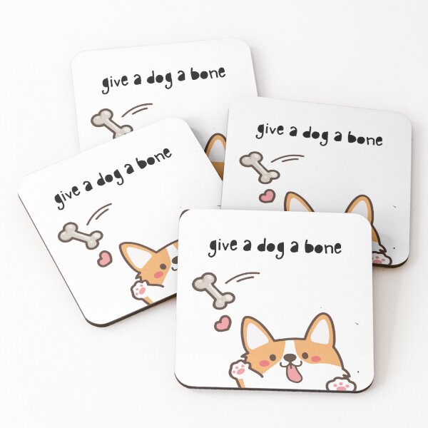 Item preview, give a dog a bone designed and sold by Soofingscapes.