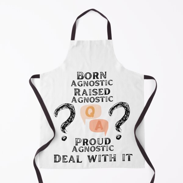 Item preview, Born agnostic raised agnostic proud agnostic deal with it designed and sold by movie-popcorn.