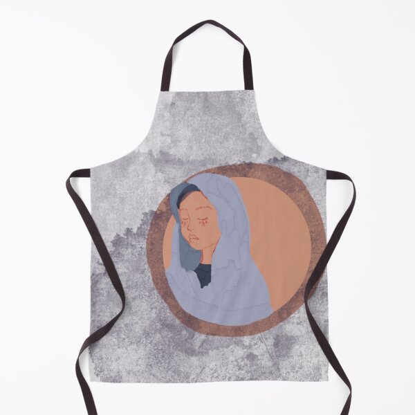 Item preview, Weeping Mary Iconography designed and sold by Skull Fern.