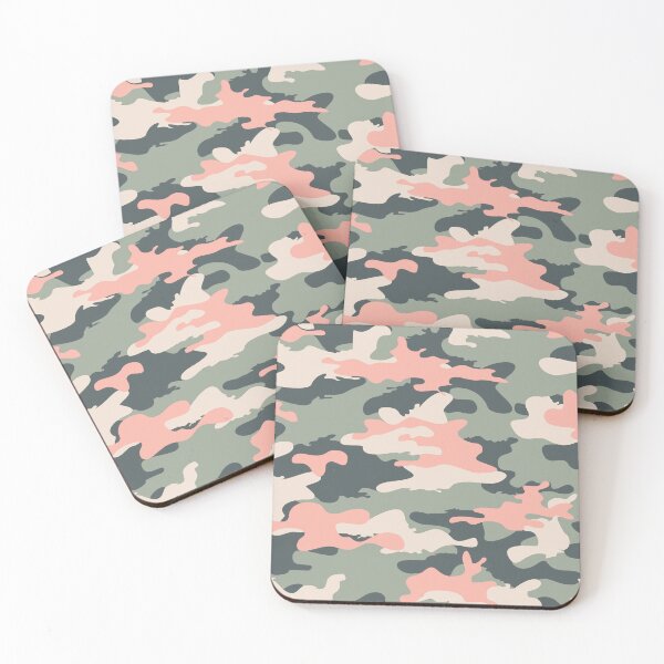 Item preview, Pink & Green Camouflage Pattern designed and sold by newburyboutique.