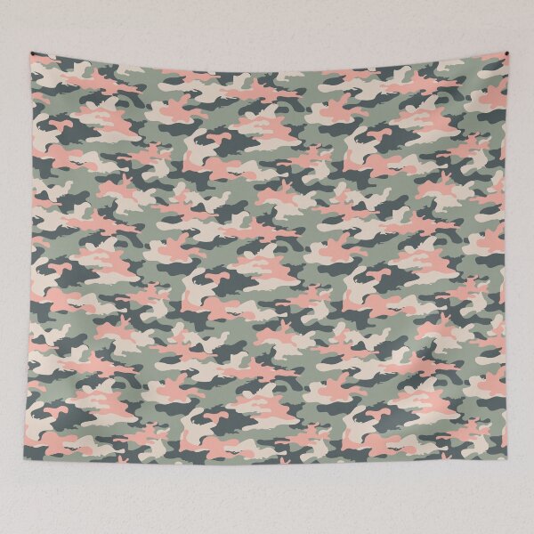 Item preview, Pink & Green Camouflage Pattern designed and sold by newburyboutique.