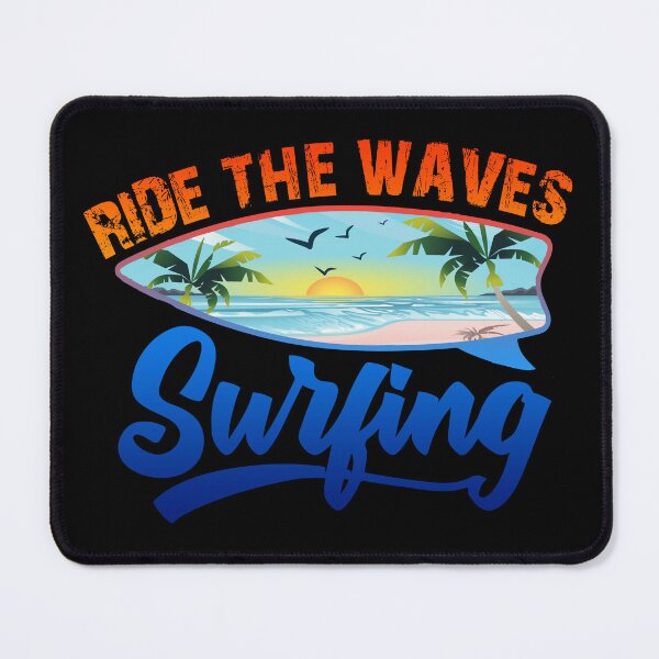Item preview, RIDE THE WAVES SURFING designed and sold by lukas69graphic.