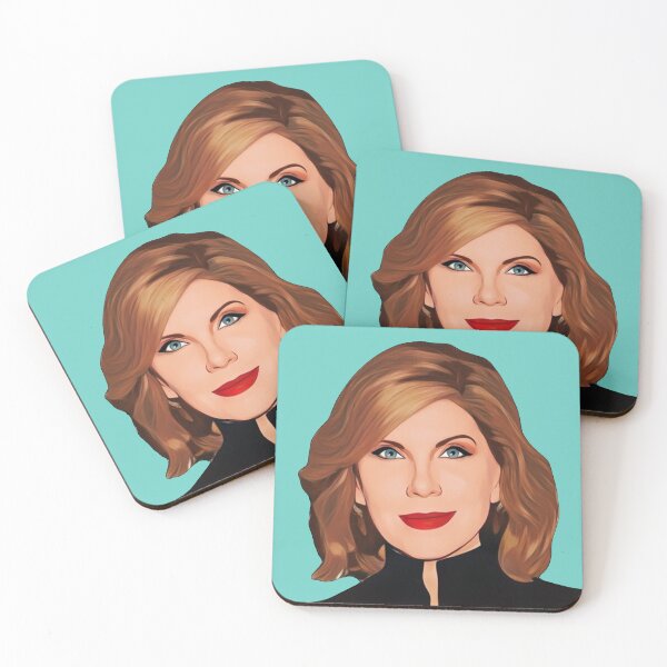 Item preview, Cartoon Christine Baranski  designed and sold by baranskini.
