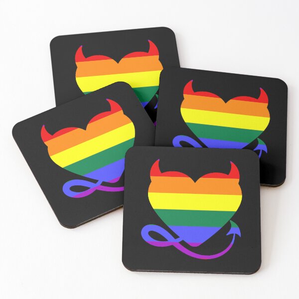 Item preview, Gay As Hell Rainbow Heart designed and sold by Design-Maniya.