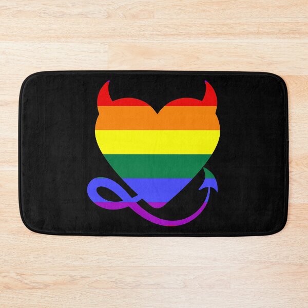 Item preview, Gay As Hell Rainbow Heart designed and sold by Design-Maniya.