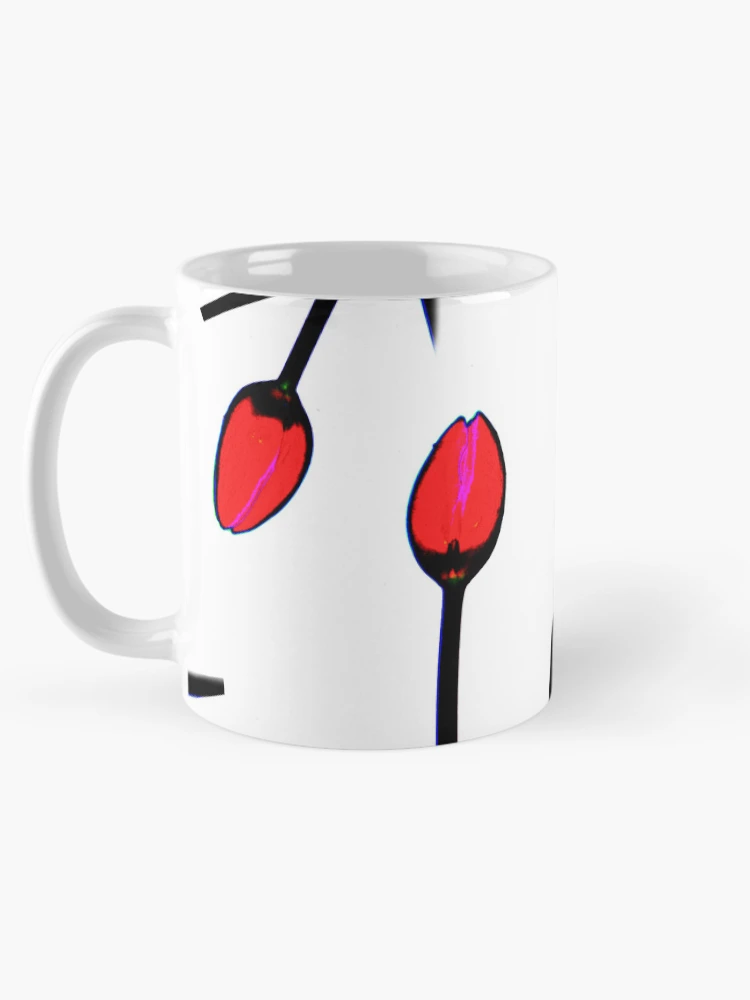 Thumbnail 5 of 6, Coffee Mug, Red Roses designed and sold by DylanFarrell.