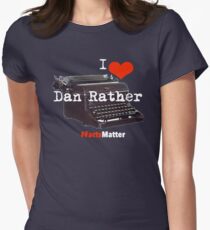 I heart dan #factsMatter Women's Fitted T-Shirt