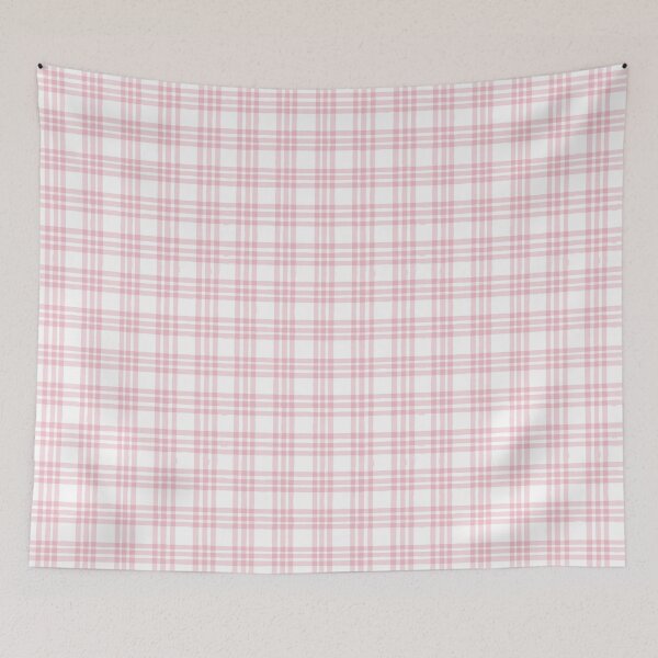 Item preview, Blush Pink & White Tartan Plaid designed and sold by newburyboutique.