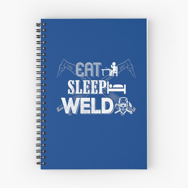 Item preview, Eat Sleep Weld Soft Screen Printed Summer Graphic Dad Gift  designed and sold by WelderSurgeon.