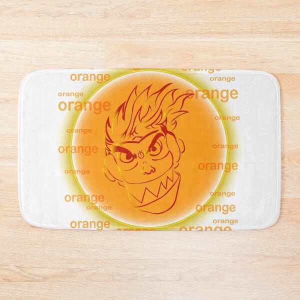 Item preview, illustration of an abstract face in orange designed and sold by AlexGrafs.