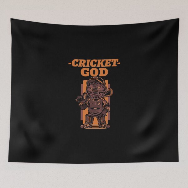 Aperçu de l'œuvre Dieu du cricket Sticker créée et vendue par contawana1s.