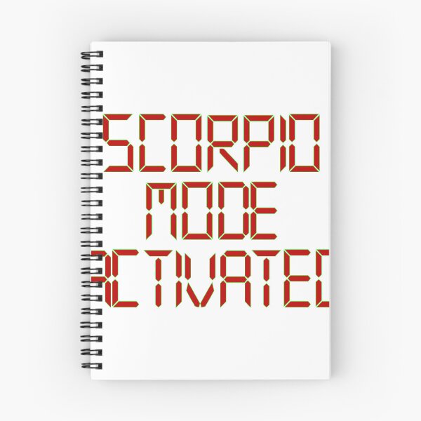 Item preview, Scorpio Mode Activated red green outline designed and sold by tangentllc.