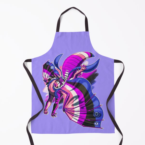 Item preview, Genderfluid Pride Dragon designed and sold by Kimberly Holbrook Arts.