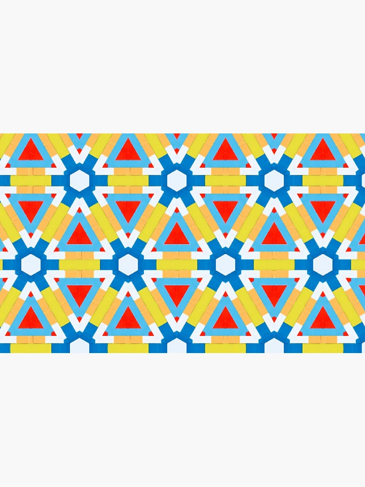 Thumbnail 4 of 4, Coffee Mug, Colorful geometric pattern designed and sold by Dutchie-Designs.