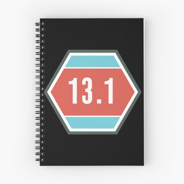 Item preview, 131 Half Marathon Geometric Design Sticker designed and sold by brittaapriliy.
