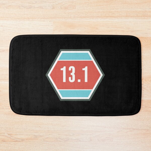 Item preview, 131 Half Marathon Geometric Design Sticker designed and sold by brittaapriliy.