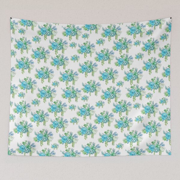 Artikelvorschau, Aquarell Succulent Repeating Design entworfen und verkauft von Booneb.