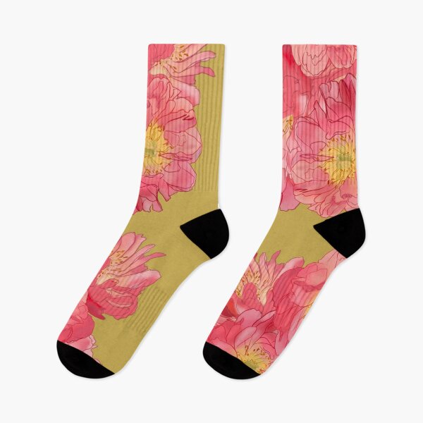 Item preview, Peonies in Pink  designed and sold by Booneb.