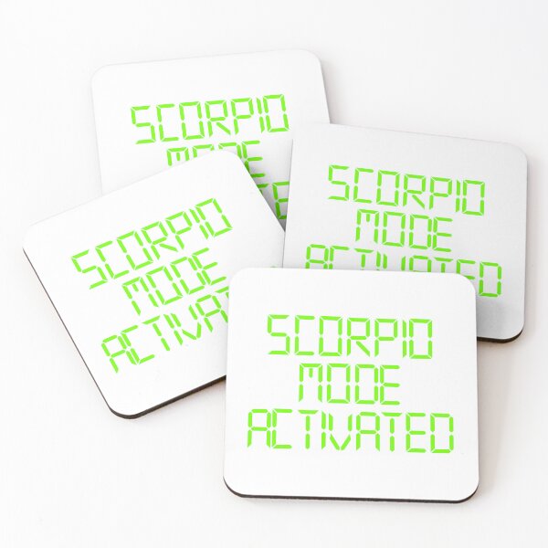 Item preview, Scorpio Mode Activated Green  designed and sold by tangentllc.