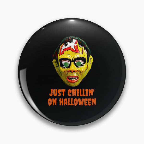 Item preview, Just Chillin' On Halloween designed and sold by teewearstyle.