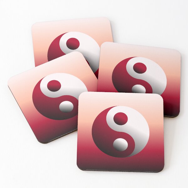 Item preview, Red Yin & Yang designed and sold by DelSonnoDesigns.