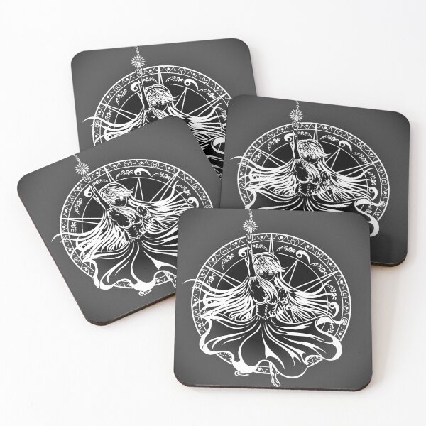 Item preview,  Kaway girl invoking magic with a circle designed and sold by AlexGrafs.