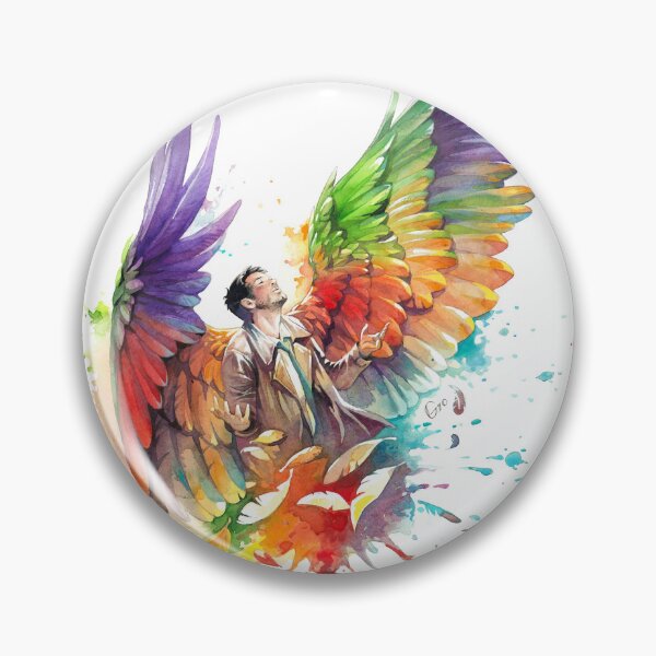 Item preview, Rainbow Castiel designed and sold by Gio Guimaraes.