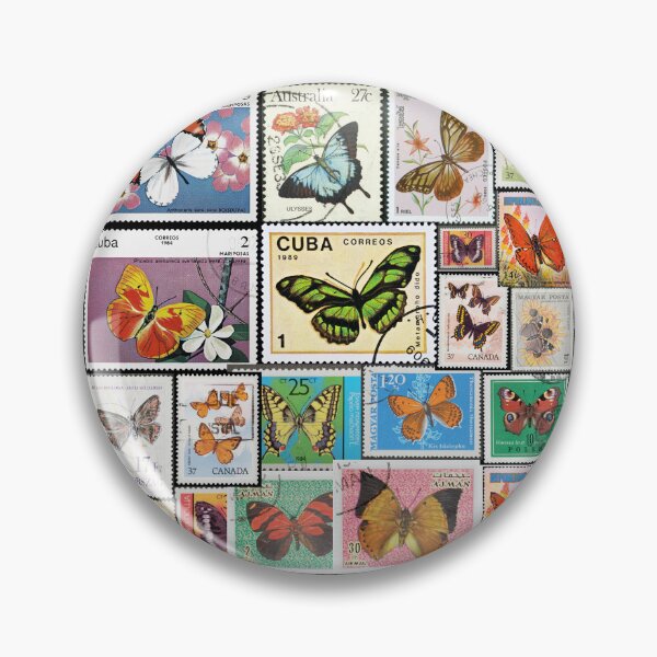 Item preview, Butterfly Stamps designed and sold by 2AGoodHome.