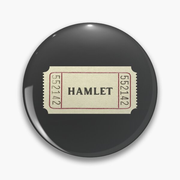 Item preview, Hamlet William Shakespeare Classic Theatre Ticket designed and sold by violet-hope.