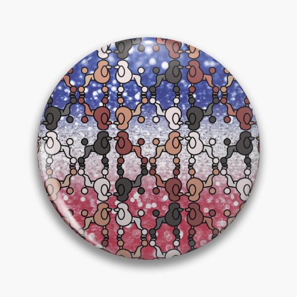 Item preview, 4th of July Glitter Poodle Pattern designed and sold by oodlesdesigns.