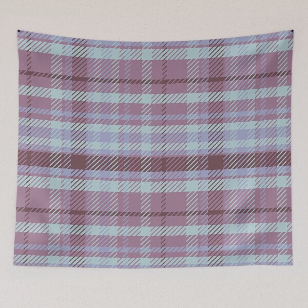 Item preview, Plaid purple green designed and sold by ChantalDesign.