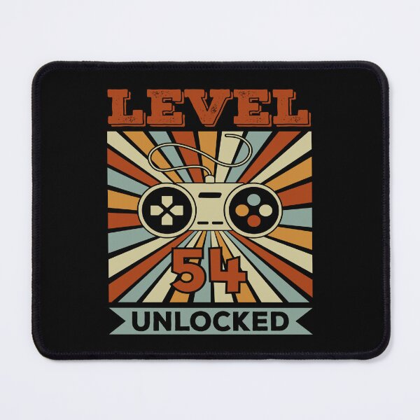 Item preview, Level 54 unlocked happy birthday gift designed and sold by BoriJanis.