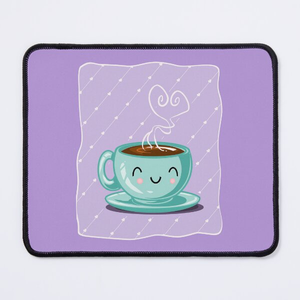 Item preview, Café feliz morado designed and sold by ElephantShoe.