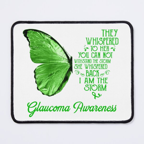 Item preview, Butterfly I Am The Storm Glaucoma Awareness designed and sold by whlrcheryl.