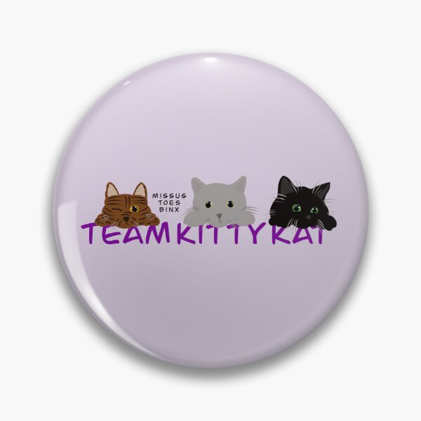 Item preview, Team Kitty Kat - Missus, Toes, Binx designed and sold by rcooper19.