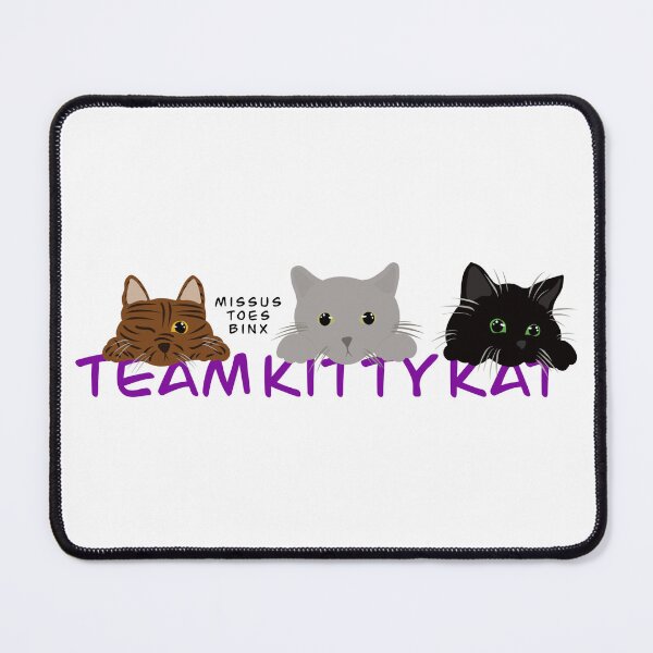 Item preview, Team Kitty Kat - Missus, Toes, Binx designed and sold by rcooper19.