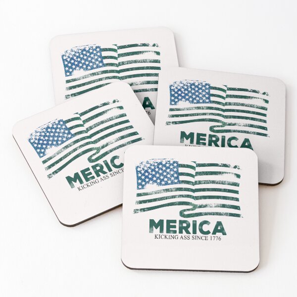 Item preview, Merica independence day, kicking ass since 1776 designed and sold by ONPINI.