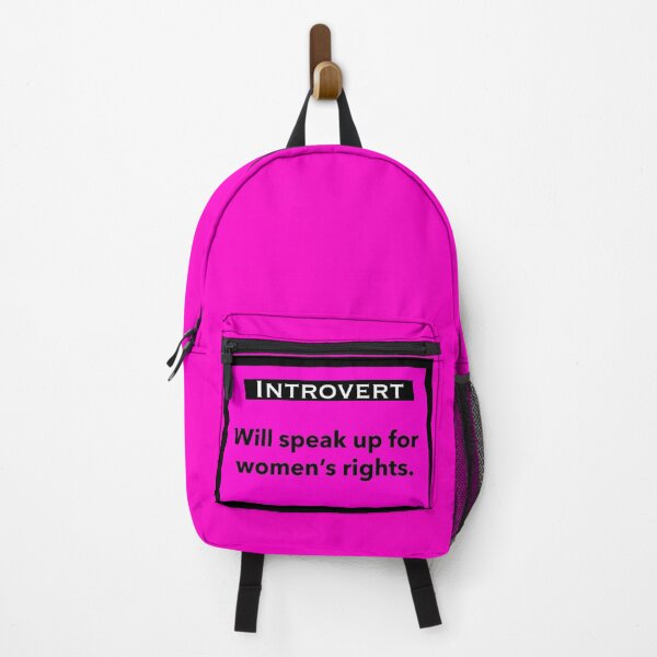 Item preview, Introvert will speak up for women’s rights designed and sold by Rachel the Artist .