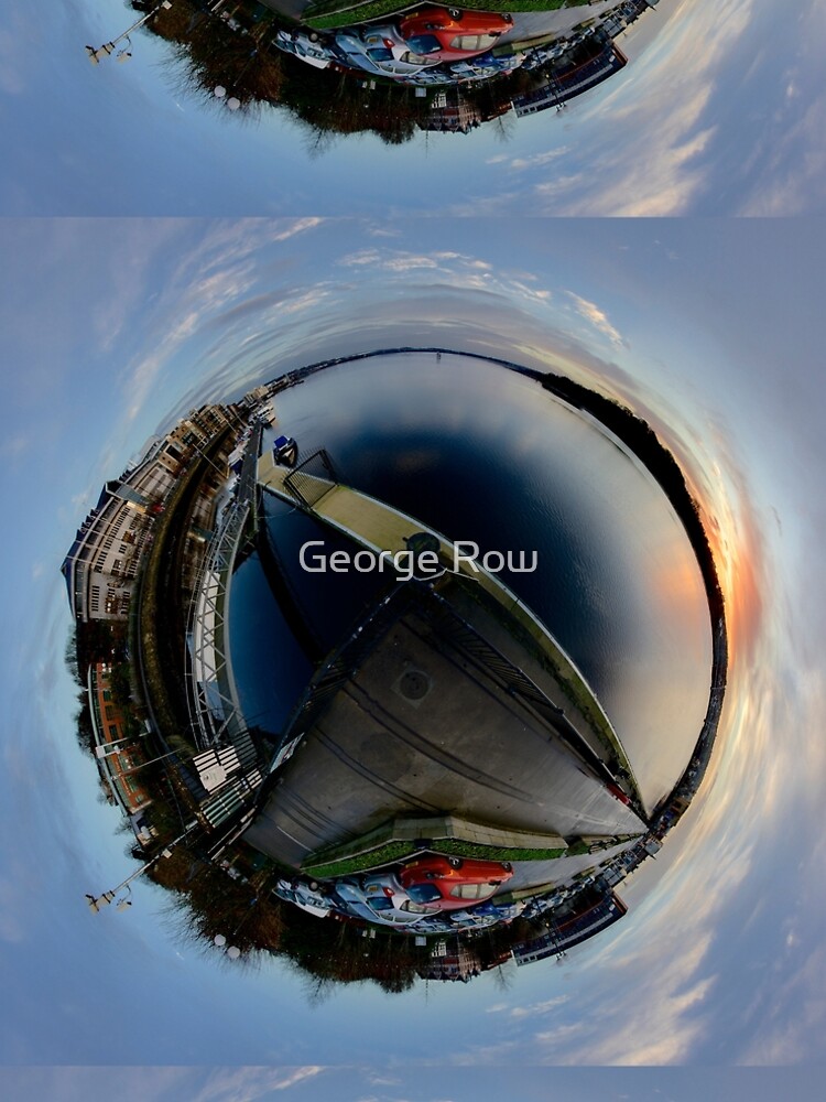 Foyle Marina at Dawn, Stereographic by VeryIreland