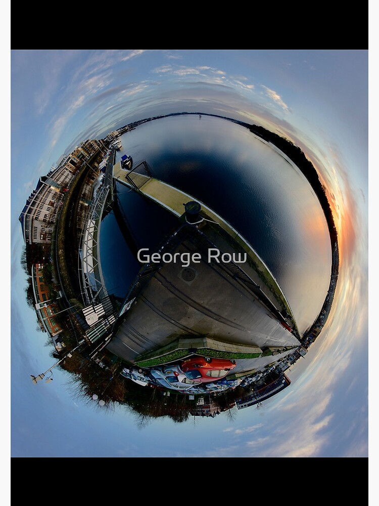 Foyle Marina at Dawn, Stereographic by VeryIreland