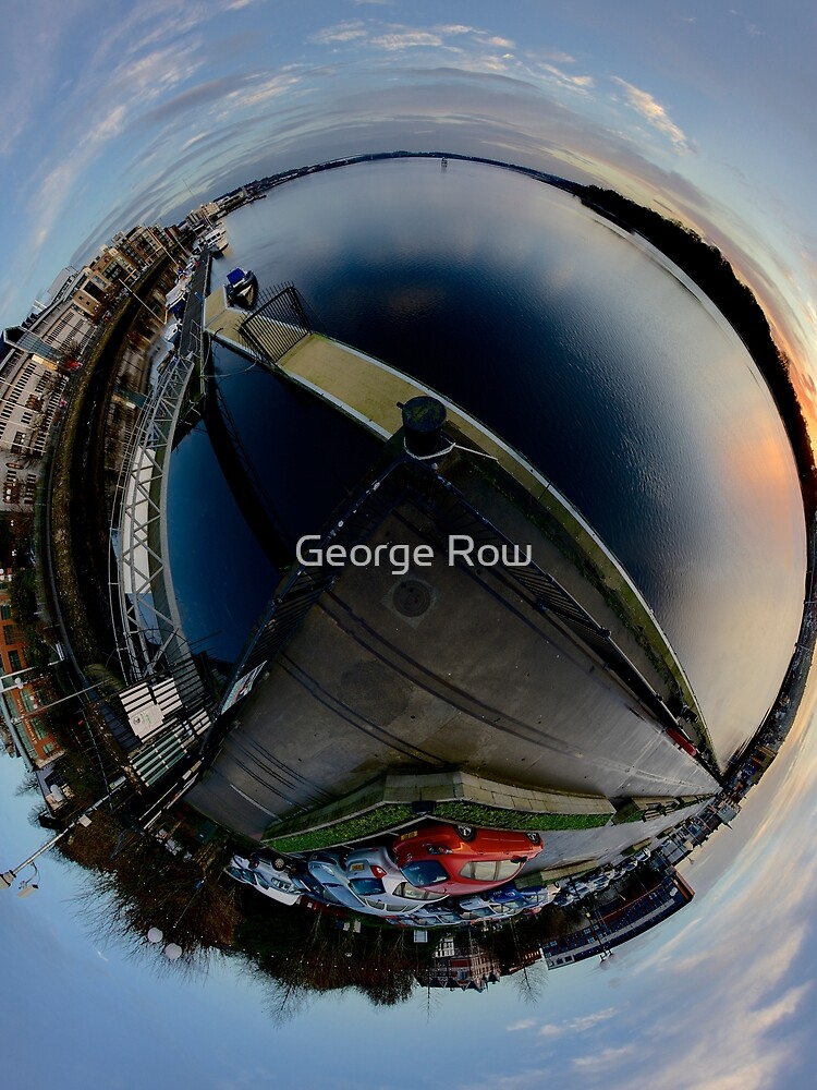 Foyle Marina at Dawn, Stereographic by VeryIreland
