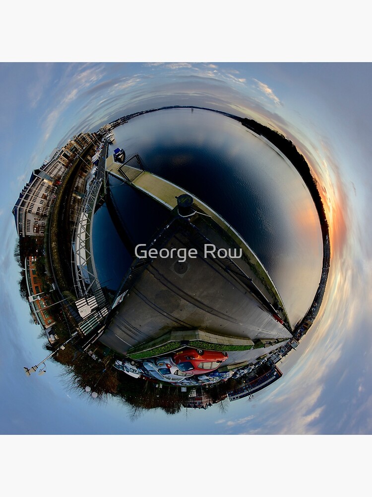Foyle Marina at Dawn, Stereographic by VeryIreland
