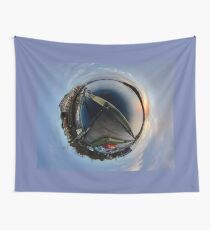 Foyle Marina at Dawn, Stereographic Wall Tapestry