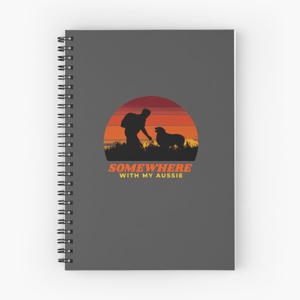 Item preview, Somewhere With My Aussie Men's Adventurous Outdoor Gift designed and sold by Guarddogdrive.