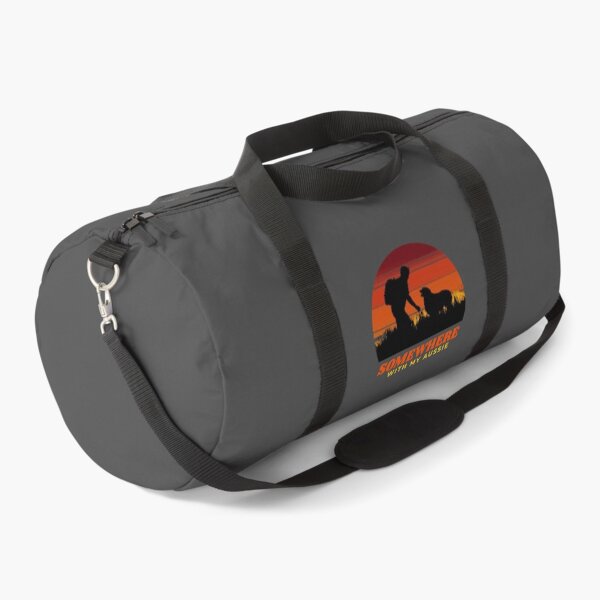 Item preview, Somewhere With My Aussie Men's Adventurous Outdoor Gift designed and sold by Guarddogdrive.
