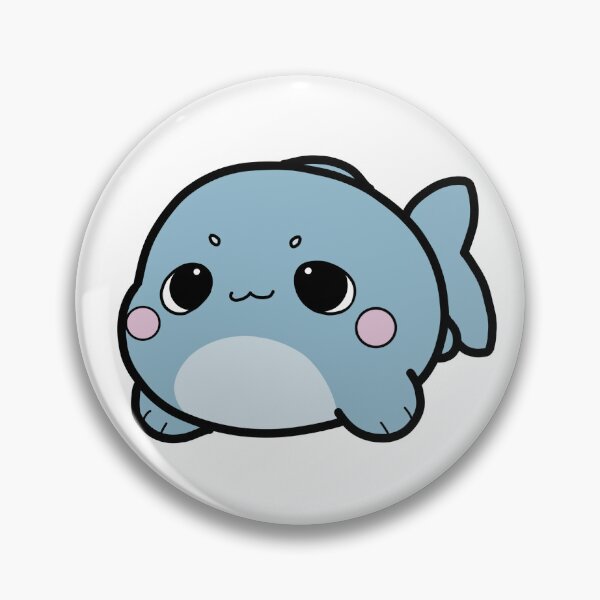 Artikelvorschau, Wal Fisch Robbe Niedlich entworfen und verkauft von Jaalidraws.