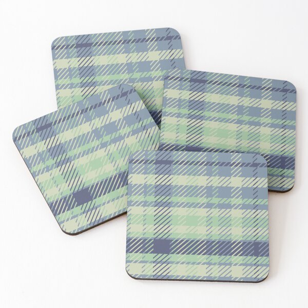 Item preview, Plaid blue green designed and sold by ChantalDesign.